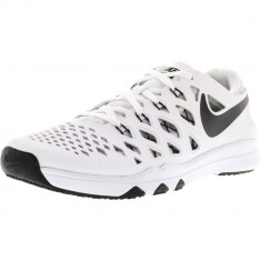 Nike barbati Train Speed 4 White / Black Ankle-High Fabric Training Shoes foto