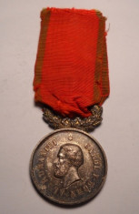 Medalia Virtutea Militara Regele Carol I foto