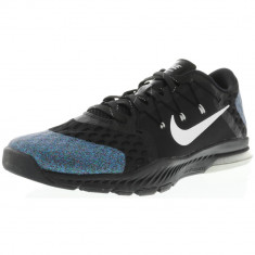 Nike barbati Zoom Train Complete Amp Super Bowl Black / Metallic Silver Ankle-High Training Shoes foto