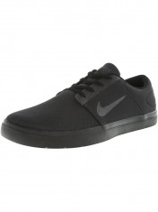 Nike barbati Sb Portmore Black / Anthracite Ankle-High Skateboarding Shoe foto