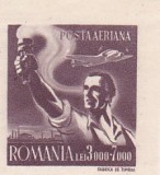 1947 CONFEDERATIA GENERALA A MUNCII CGM,POSTA AERIANA,Lp 210,NEUZATA, ROMANIA.