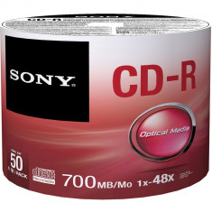 Set 50 CD-uri 700MB Sony 48X foto