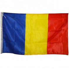 Steag tricolor Romania, 60x90 cm, textil foto
