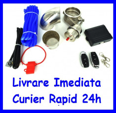 Kit cut-off valve cu TELECOMANDA - MOTOR TURBO SOUND AL-210817-5 foto