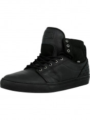 Vans barbati Alomar Diamond Black / Ankle-High Leather Fashion Sneaker foto