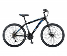 Bicicleta MTB Umit Gigantus 2D , Negru/Albastru Roata 26&amp;quot;, OtelPB Cod:2646000000 foto