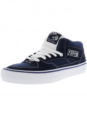 Vans barbati Half Cab Pro Dress Blues Ankle-High Suede Skateboarding Shoe foto