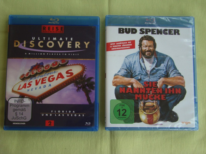 Lot 2 Filme in format Blu-ray (Piedone / Ultimate Discovery) - ca NOI