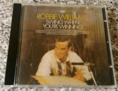 CD Robbie Williams ?? Swing When You&amp;#039;re Winning foto