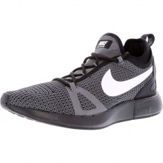 Nike barbati Duel Racer Black / White-Dark Grey Ankle-High Running Shoe foto