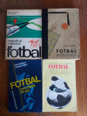 Lot 4 carti despre fotbal, pregatire, tactica, conceptie joc... / R7P2S foto