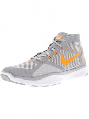Nike barbati Free Train Instinct Wolf Grey / Bright Citrus Ankle-High Running Shoe foto