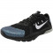 Nike barbati Zoom Train Complete Amp Black / Metallic Silver Ankle-High Training Shoes