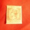 Timbru 2 pence lila-brun 1886 R.Victoria Gibraltar Colonie Britanica ,nestamp.