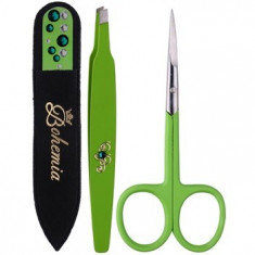 Bohemia Crystal Bohemia Swarovski Nail File,Tweezers and Nail Clippers set cosmetice I. foto