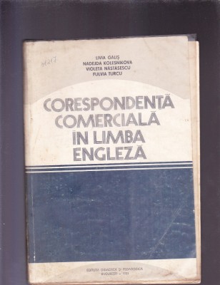 CORESPONDENTA COMERCIALA IN LIMBA ENGLEZA foto