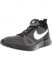 Nike barbati Duel Racer Black / White Dark Grey Low Top Running Shoe foto