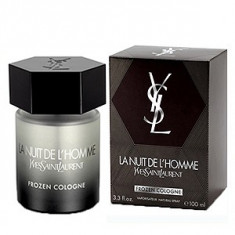 Yves Saint Laurent YSL La Nuit De L&amp;#039;Homme Frozen Cologne Eau De Cologne 100 ml pentru barbati foto