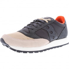 Saucony barbati Jazz Original Tan / Charcoal Ankle-High Leather Running Shoe foto