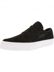 Nike barbati Zoom Stefan Janoski Prem Ht Black / Black-White Low Top Suede Skateboarding Shoe foto