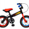 Bicicleta Copii Moni Balance 2 In 1 On Fire