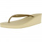 Havaianas dama H. High Fashion Beige Rubber Sandal