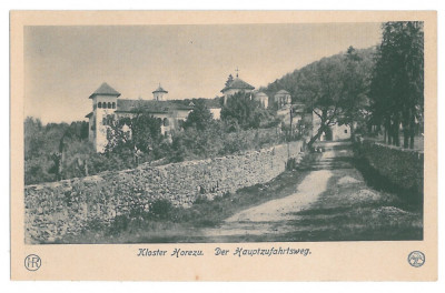 2381 - HOREZU, Valcea, Monastery, Romania - old postcard - unused foto
