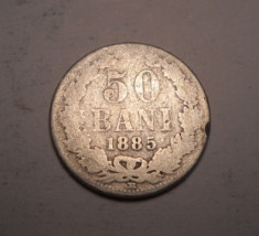 50 bani 1885 foto