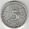 GERMANIA 5 MARK MARCI 1972 G ARGINT CU LUCIU DE MONETARIE STARE AUNC