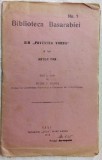 BIBLIOTECA BASARABIEI No. 1:DIN POVESTEA VORBII DE ANTON PANN/PETRE V.HANES/1918