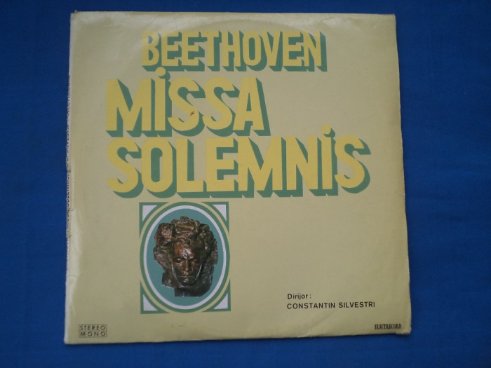 BEETHOVEN / MISSA SOLEMNIS-MAPA CU DOUA VINILURI