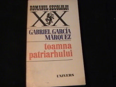 TOAMNA PATRIARHULUI-GABRIEL GARCIA MARQUEZ-TRAD. DARIE NOVACEANU-268 PG- foto