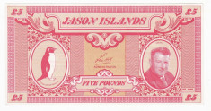 JASON ISLAND 5 pounds 1979 aUNC foto
