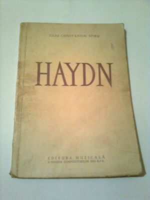 HAYDN ~ IULIU CONSTANTIN SPIRU foto