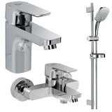 Set baterii 3in1 Ideal Standard Ceraplan GRANDE include baterie lavoar baterie cada si set de dus