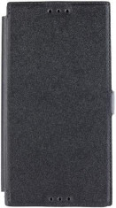 Husa Book Cover Star Pocket pentru Sony Xperia XZ Premium (Negru) foto