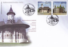 2013 LP 2009 LP 2009 EMISIUNE COMUNA ROMANIA-UCRAINA UNESCO FDC foto