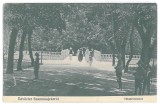 2071 - GHERLA, Cluj, Romania, Park - old postcard, CENSOR - used - 1916, Circulata, Printata