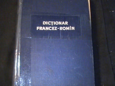 DICTIONAR FRANCEZ -ROMAN--844 PG- foto