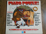 LP Various &ndash; Piano power! (A panorama of jazz piano styles)