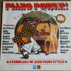 LP Various – Piano power! (A panorama of jazz piano styles)