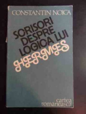 Scrisori Despre Logica Lui Hermes - Constantin Noica ,543117 foto