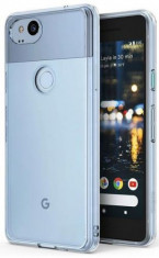 Protectie Spate Ringke Fusion Clear pentru Google Pixel 2 (Transparent) foto