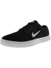 Nike barbati Sb Portmore Renew Black / White Anthracite Ankle-High Skateboarding Shoe foto