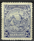 BARBADOS 1933 MNH, Nestampilat