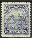 BARBADOS 1933 MNH, Nestampilat