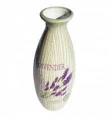 Vaza de flori ovala Buchet de Lavanda, ceramica 29 cm Elegant Collection foto