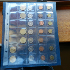 Set complet monede Romania 2005 - 2018, 1;5;10;50 bani, total 58 monede. foto