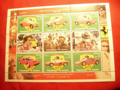 Bloc Targ International Auto Italia 1998 Guineea foto