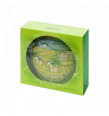 Lumanare cu aroma de Ceai Verde, diametru 130 mm Elegant Collection foto